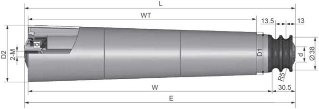 ML2660型 雙槽“O”帶輪錐套輥筒 內(nèi)螺紋式